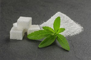 Stevia Plant and Sugar