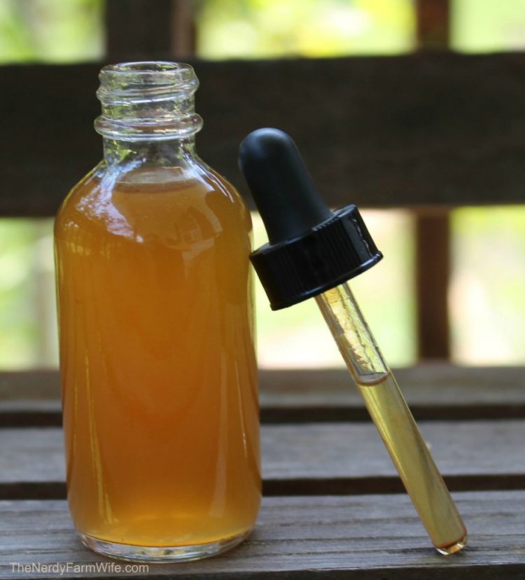 tincture bottle SelfHeal School